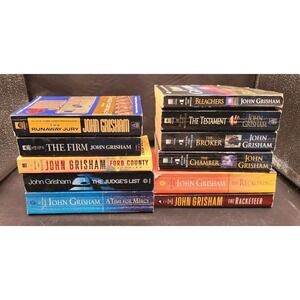 John Grisham Books Lot Of 11